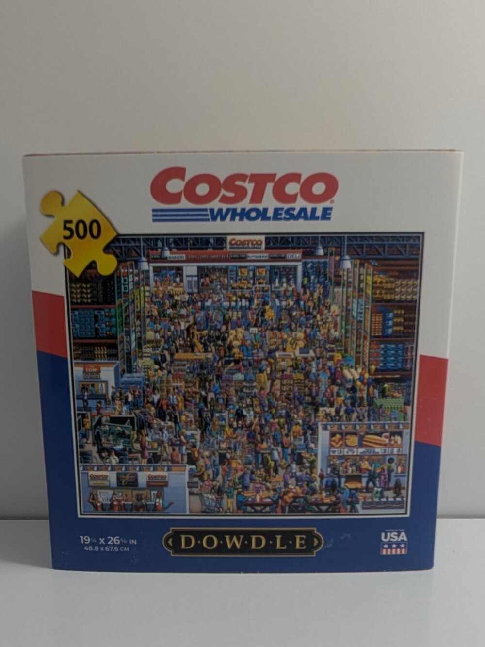 NEW Costco Wholesale The Treasure Hunt 500 Piece Puzzle, Artist Eric Dowdle.